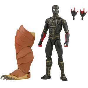 Figura Spiderman Black No Way Home Marvel Legends 15cm