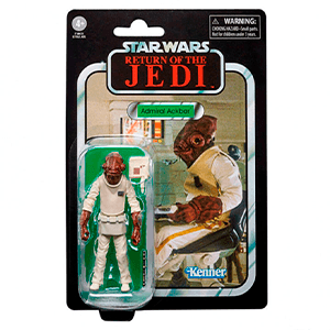 Figura Admiral Ackbar Star Wars El Regreso del Jedi 9,5cm