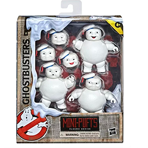 Set 3 figuras Mini-Pufts Ghostbusters Plasma Series 8,5cm