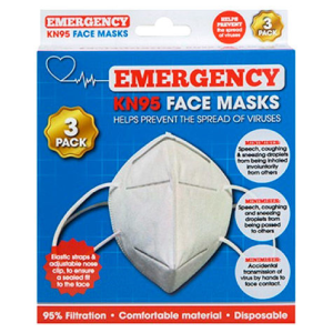 Blister 3 mascarillas KN95 3 PLY Blister 3 mascarillas KN95 3 PLY