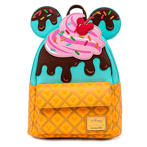 Mochila Ice Cream Mickey Minnie Disney Loungefly