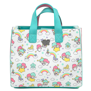 LoungeFly Little Twin Stars Rainbow Cloud Sanrio - Bolso