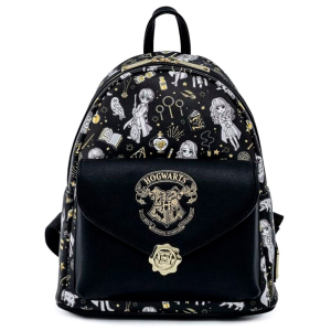 LoungeFly Elementos Magicos Harry Potter 26cm - Mochila