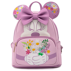LoungeFly Holding Flowers Minnie Disney 26cm - Mochila