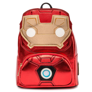 LoungeFly Iron Man Light-Up Marvel 26cm - Mochila
