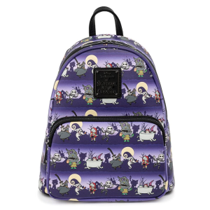 LoungeFly Halloween Line Pesadilla antes de navidad Disney 26cm - Mochila