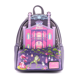 LoungeFly The Frog Tiana Princess Palace Disney 26cm - Mochila