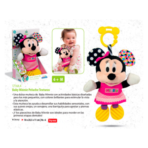 Clementoni Baby Minnie First Activities sonajero