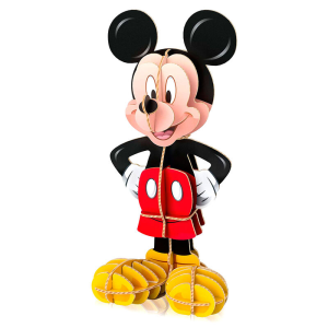 Clementoni Disney Mickey Mouse Puzzle 104 + 3D Model Puzzle rompecabezas 104 pieza(s)