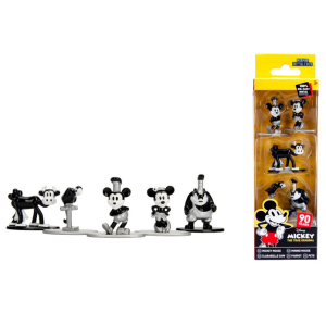 Pack 5 figuras Nano Metalfigs Mickey Disney 4cm