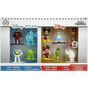 Pack 10 figuras Nano Metalfigs Disney Pixar 4cm
