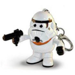Llavero Mr Potato Poptaters Star Wars Stormtrooper