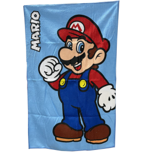 Toalla Super Mario Bros Nintendo 50x80cm: Mario en GAME.es