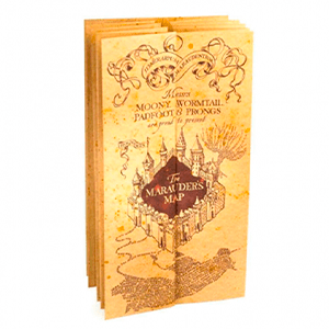 Replica Mapa Merodeador Harry Potter