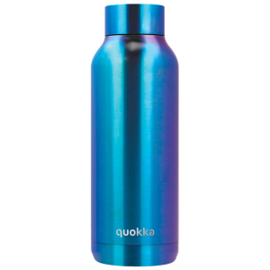 Botella Solid Blue Chrome Quokka 510ml