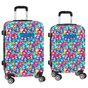 Moos Corgi 4 Ruedas  Pack 2 uds 55cm y 63cm - Maleta