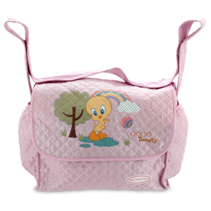 Baby Looney Tunes rosa grande - Bolso