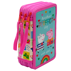 Peppa Pig triple - Estuche