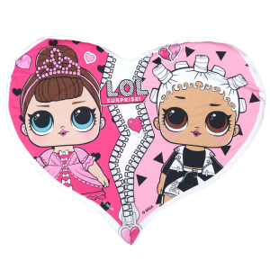 Toalla corazon LOL Surprise microfibra
