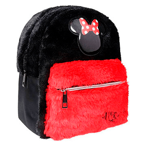fluffy Minnie Disney 26cm - Mochila