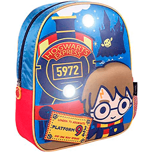 Mochila 3D luces Harry Potter 31cm