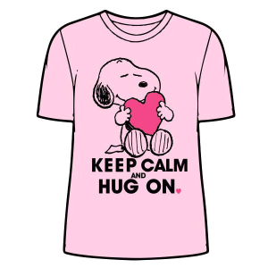 Camiseta Snoopy Pink adulto mujer Camiseta Snoopy Pink adulto mujer
