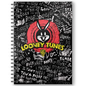 Cuaderno A5 3D Bugs Bunny Looney Tunes Cuaderno A5 3D Bugs Bunny Looney Tunes