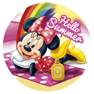 Toalla redonda Minnie Disney Toalla redonda Minnie Disney