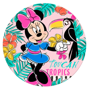 Toalla redonda Minnie Disney microfibra Toalla redonda Minnie Disney microfibra