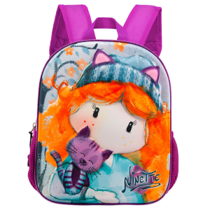 3D Cute Forever Ninette 31cm - Mochila