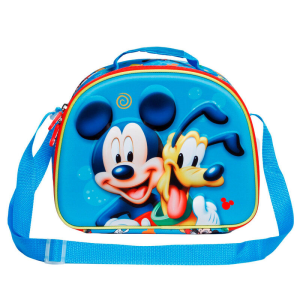 Bolsa portameriendas 3D Pluto Mickey Disney Bolsa portameriendas 3D Pluto Mickey Disney