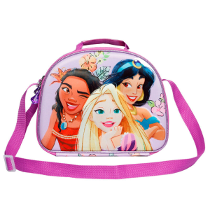 Bolsa portameriendas 3D Fairytale Princesas Disney 31cm