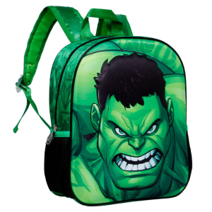 3D Destroy Hulk Marvel 31cm - Mochila