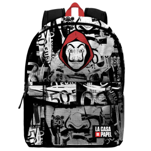Money La Casa de Papel adaptable 45cm - Mochila