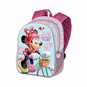 Mochila 3D Bike Minnie Disney 37cm