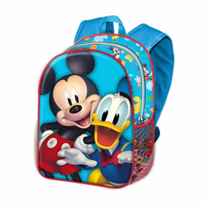 Mochila 3D Cheerful Mickey Disney 37cm