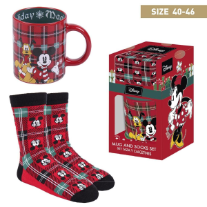 Set calcetines taza Mickey Disney para Merchandising en GAME.es