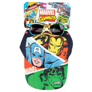 Set gorra gafas sol Vengadores Avengers Marvel