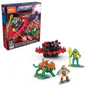 Construccion Mega Contrux Battle Cat vs Roton Masters of the Universe Origins