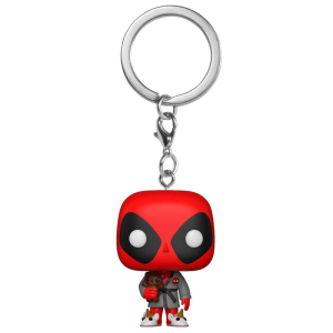 Llavero Pocket POP Marvel Deadpool Bath Robe Exclusive