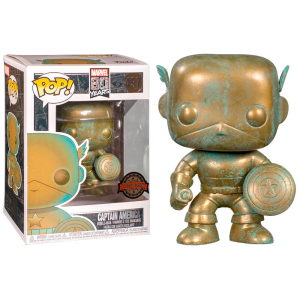 Figura POP Marvel 80th Captain America Exclusiva