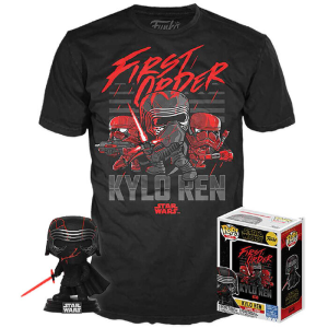 Set figura POP Tee Star Wars Rise of Skywalker Kylo Ren