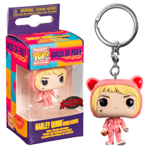 Llavero Pocket POP DC Comics Birds of Prey Harley Quinn Broken Exclusive