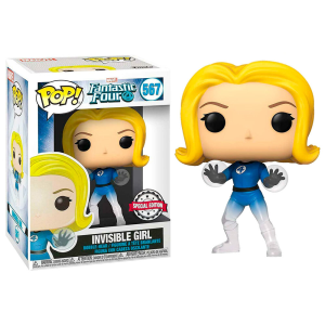 Figura POP Marvel Los 4 Fantasticos Invisible Girl Exclusiva