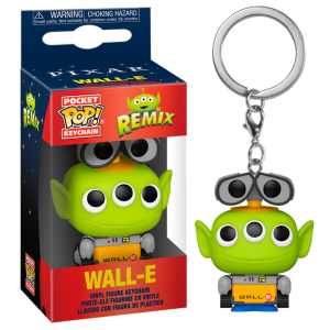 Llavero Pocket POP Disney Pixar Alien Remix Wall-E