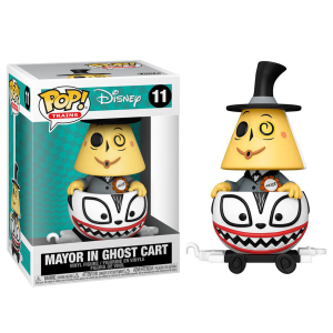 Figura POP Train Disney Pesadilla Antes de Navidad Mayor in Ghost Cart
