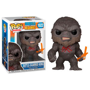 Figura POP Godzilla Vs Kong Battle Scarred Kong