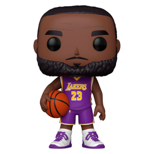 Figura POP NBA Lakers LeBron James Purple Jersey 10" (25cm)