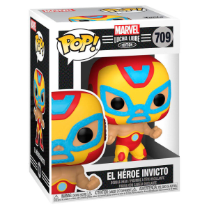 Figura POP Marvel Luchadores Iron Man El Heroe Invicto