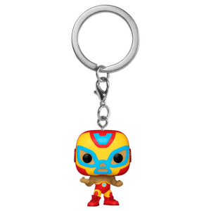 Llavero Pocket POP Marvel Luchadores Iron Man El Heroe Invicto